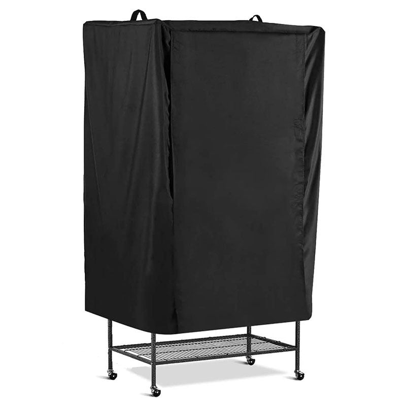KG0210 89x64x120CM Black Bird Cage Protection Cover Universal Large Bird Cage Cover with Storage Bag KG0210 89x64x120CM Black Bird Cage Protection Cover Universal Large Bird Cage Cover with Storage Bag